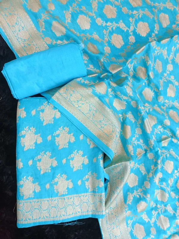 Sky_Blue_Georgette_Silk_Floral_Banarasi_Suit_Set_1200SKL_GS6