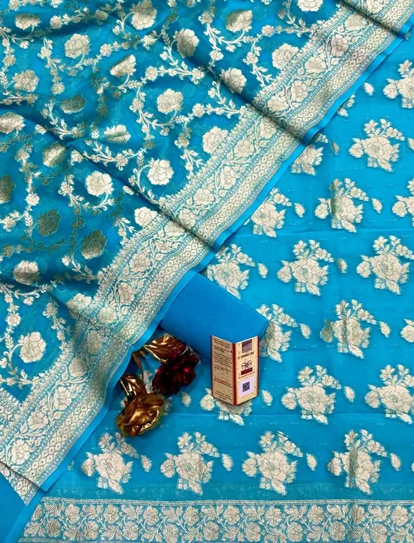 Sky_Blue_Georgette_Silk_Floral_Banarasi_Suit_Set_1200SKL_GS6