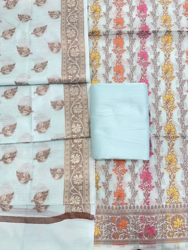 Light_Blue_Cotton_Banarasi_3_pcs_Suit_Set_IM_CS33