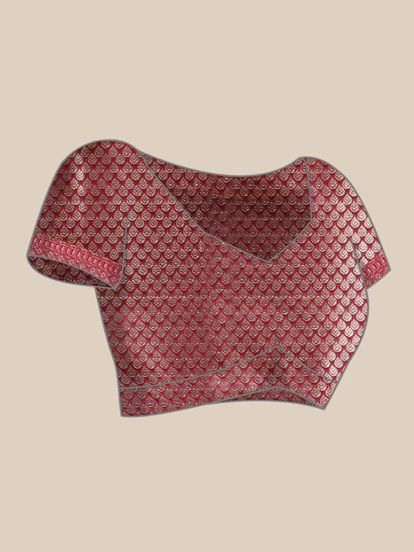 Pink_Matka_Silk/Silk_Blend_Banarasi_Sarees_For_Women_GEMTKSLK_11