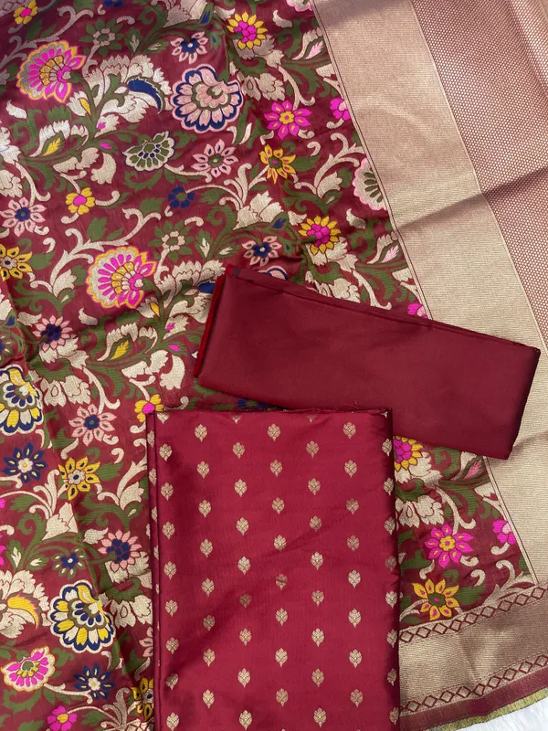 Maroon_Biba_Silk_Zari_Kimkhab_Mina_Jaal_Dupatta_Banarasi_Suit_Set_700SKL_KS22