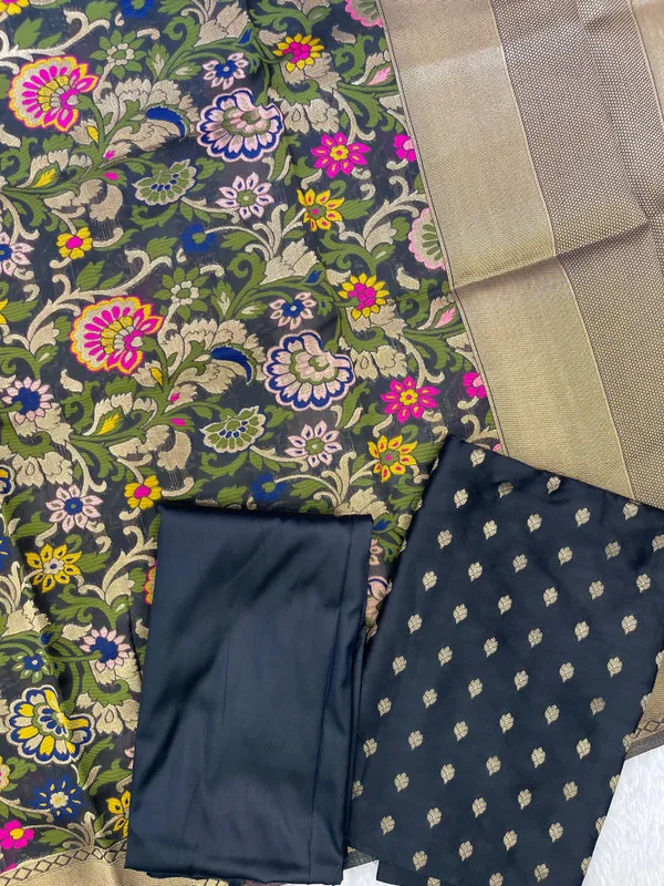 Black_Biba_Silk_Zari_Kimkhab_Mina_Jaal_Dupatta_Banarasi_Suit_Set_700SKL_KS29