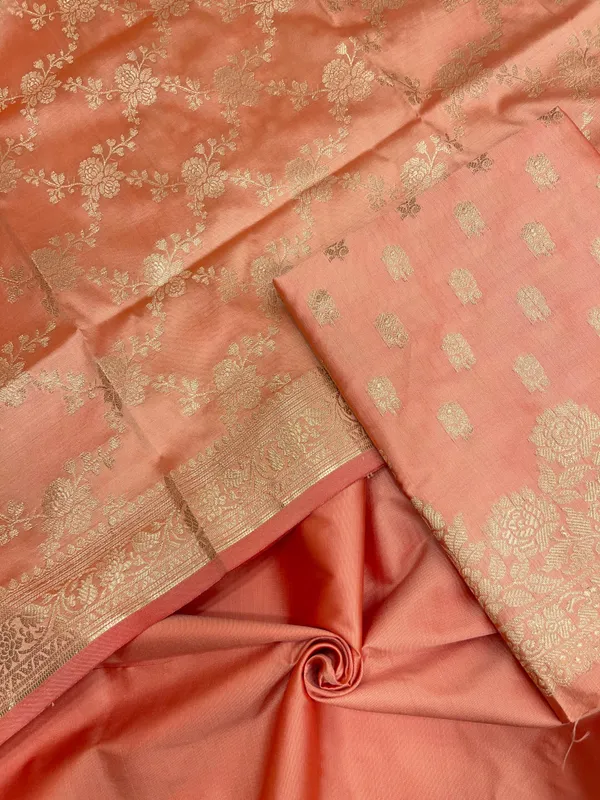 Peach_Semi_Katan_Silk_Handloom_Banarasi_3_pcs_Suit_Set_MUB_SK37