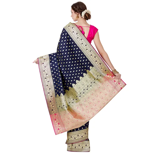 Humairah_Presents_Navy_Blue_Satin_Silk_Saree_With_Blouse_Piece_GEJA27