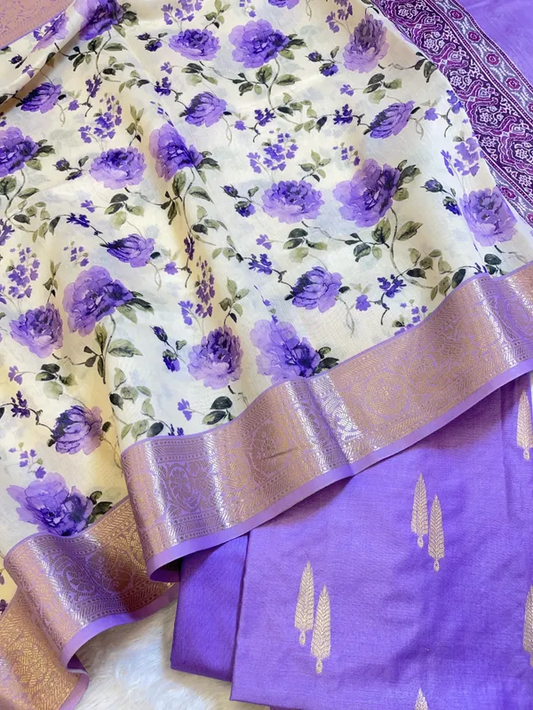 Purple_Pure_Mercerise_Silk_Banarasi_3_pcs_Suit_Set_with_Crush_Tissue_Dupatta_1000SKL_MP2
