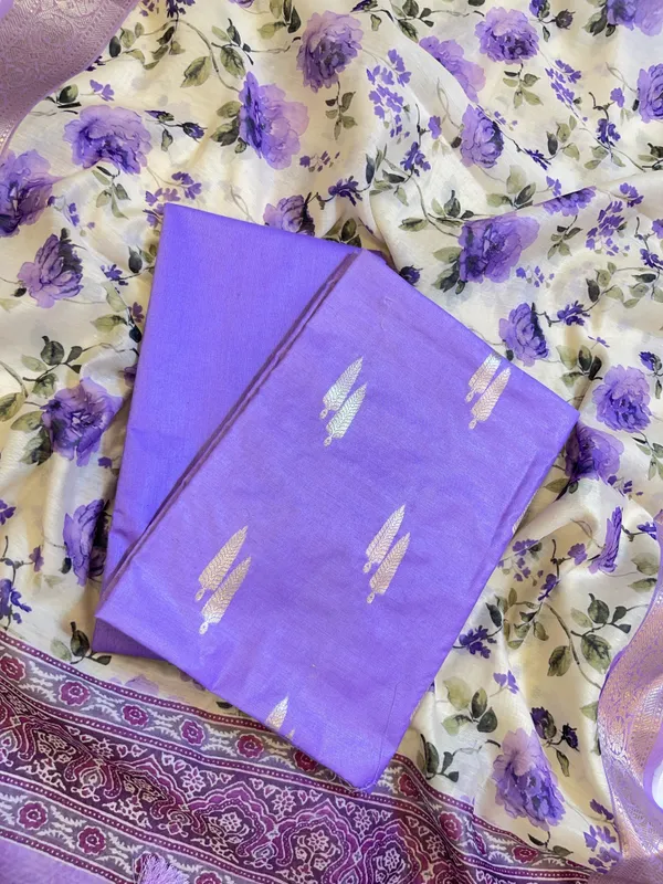 Purple_Pure_Mercerise_Silk_Banarasi_3_pcs_Suit_Set_with_Crush_Tissue_Dupatta_1000SKL_MP2