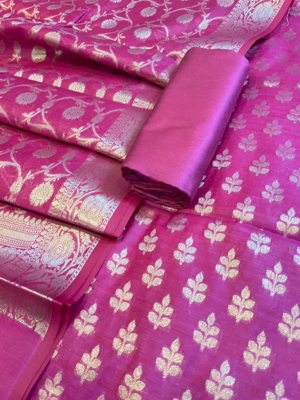 Magenta_Cotton_Leaf_Zari_Booti_Banarasi_Suit_950SHL_CT5