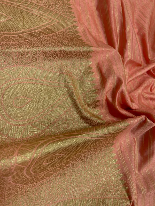 Pink_Cotton_Stripe_Zari_Banarasi_Saree_ASDC_1