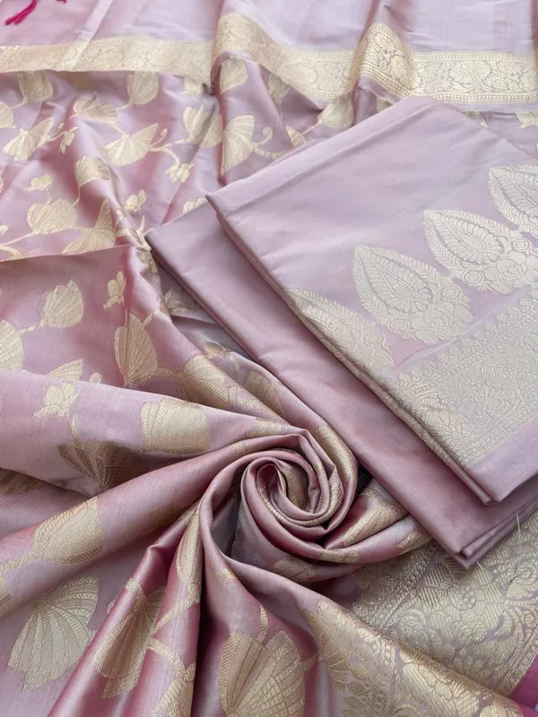 Beige_Katan_Silk_Plain_Zari_Booti_with_Floral_Zari_Jaal_Banarasi_3_pcs_Suit_Set_800SKL_KSP8