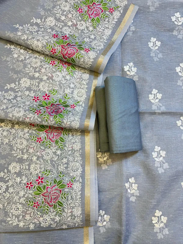 Grey_Linen_Banarasi_3_pcs_Suit_Set_with_Embroidery_Dupatta_1100SKL_LN6