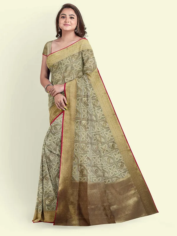 Grey_Cotton_Blend_Banarasi_Sarees_For_Women_GEASF_737