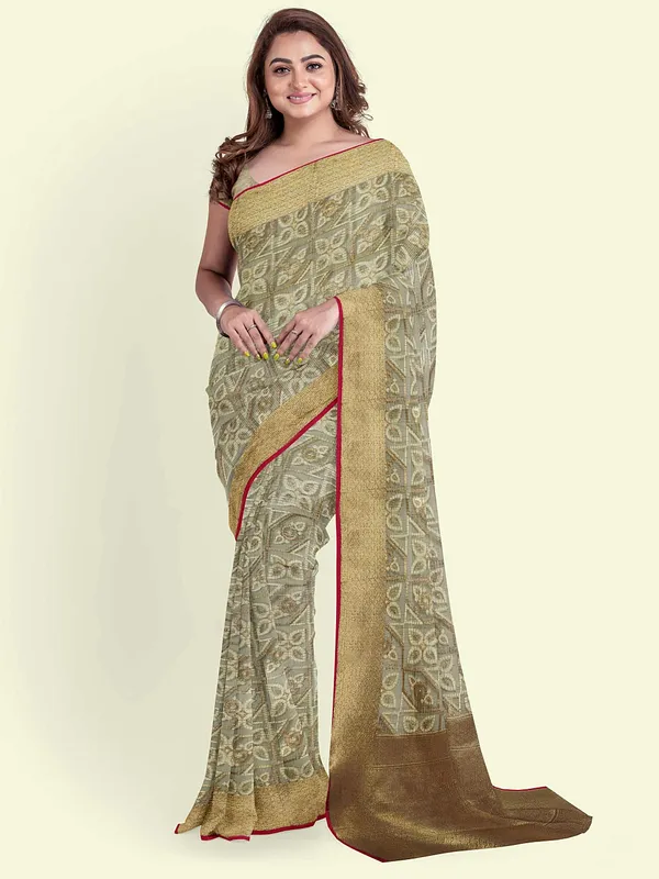 Grey_Cotton_Blend_Banarasi_Sarees_For_Women_GEASF_737