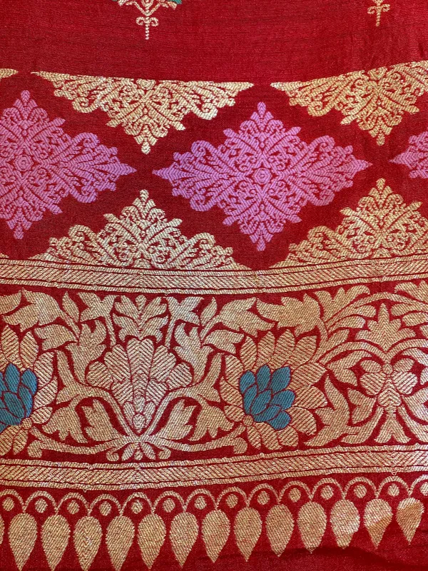 Pure_Handloom_Red_Munga_Silk_Floral_Handbrush_Minakari_Zari_Booti_Banarasi_Suit_85IM_PMUG3