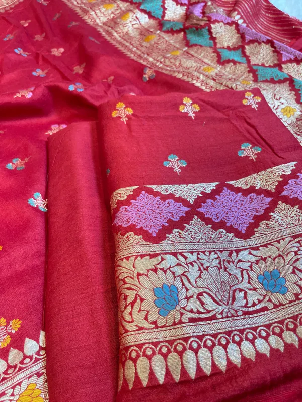 Pure_Handloom_Red_Munga_Silk_Floral_Handbrush_Minakari_Zari_Booti_Banarasi_Suit_85IM_PMUG3