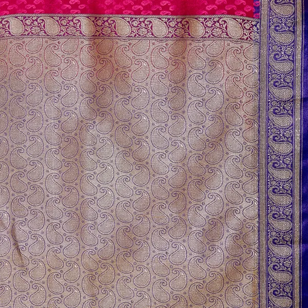 Humairah_Presents_Pink_Satin_Silk_Saree_With_Blouse_Piece(JA1)