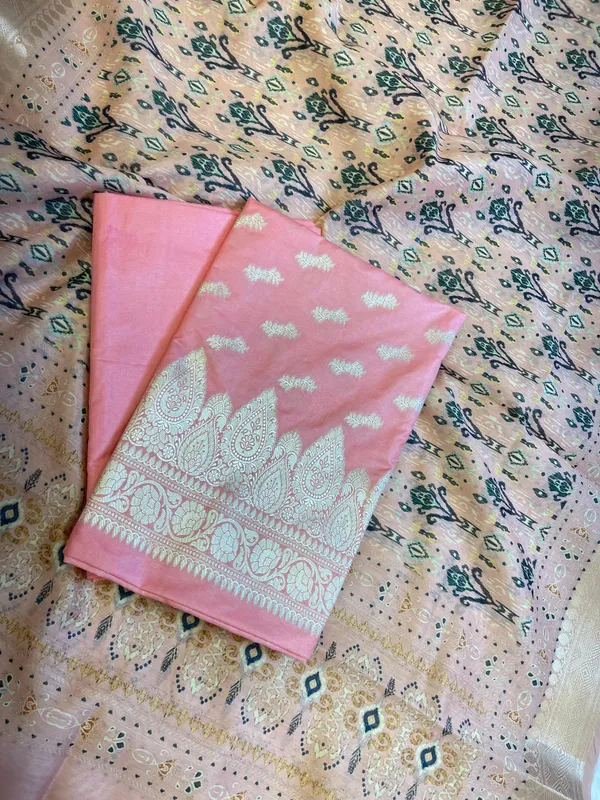 Pink_Katan_Silk_Floral_Zari_Booti_with_Cotton_Print_Dupatta_Banarasi_3_pcs_Suit_Set_1500AJ_KCP2