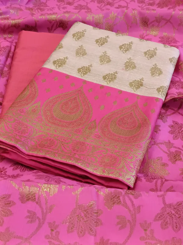Light_Magenta_Cotton_Floral_Zari_Booti_with_Contrast_Maroon_Silk_Border_Banarasi_Suit_525IM_CTN3