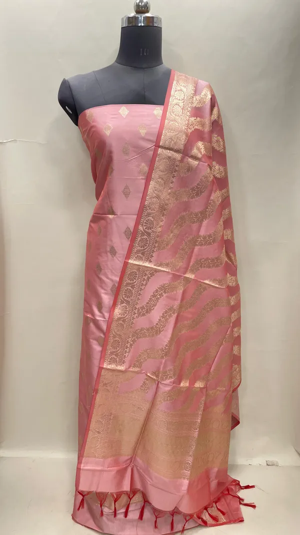 Pink_Semi_Katan_Silk_Handloom_Banarasi_3_pcs_Suit_Set_MUB_SK62