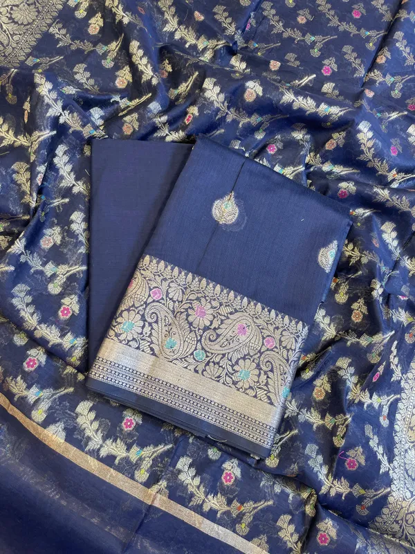 Navy_Blue_Cotton_Resham_Minakari_Zari_Booti_Banarasi_Suit__625SHL_CT57