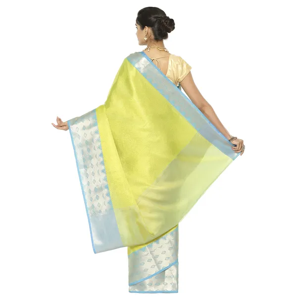 Yellow_Art_Silk/Tanchoi_Banarasi_Sarees_For_Women_GEBC12