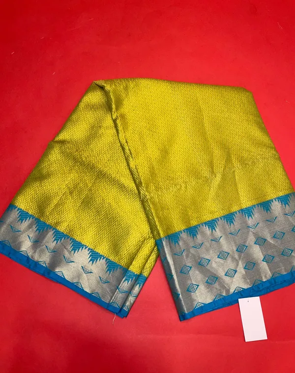 Yellow_Art_Silk/Tanchoi_Banarasi_Sarees_For_Women_GEBC12