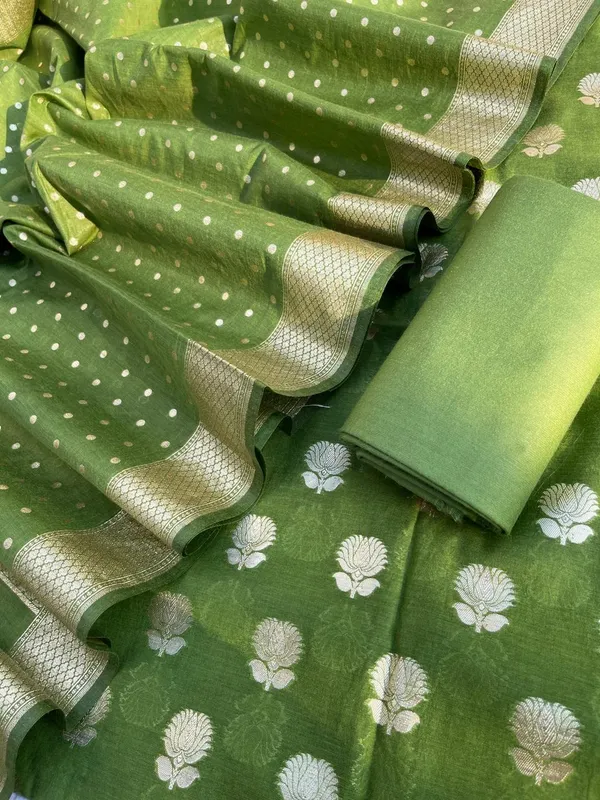 Light_Green_Pure_Mercerised_Banarasi_Suit_with_Lorex_Weaving_&_Floral_Booti_Dupatta_1100SKL_MSL6