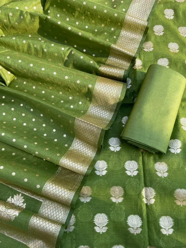 Light_Green_Pure_Mercerised_Banarasi_Suit_with_Lorex_Weaving_&_Floral_Booti_Dupatta_1100SKL_MSL6
