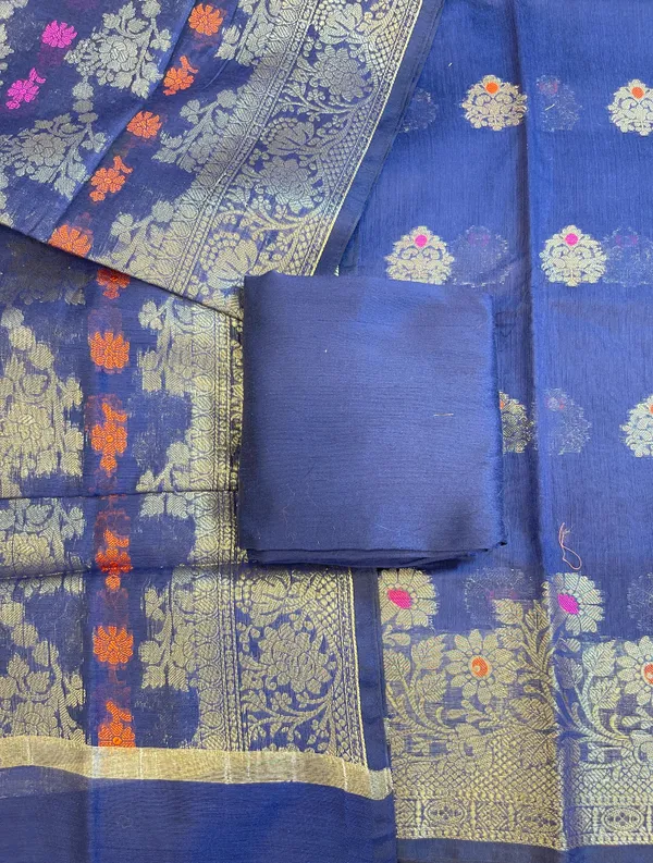 Navy_Blue_Cotton_Floral_Resham_Mina_Zari_Booti_Banarasi_Suit_with_Stripe_Resham_Zari_Dupatta_600SKL_CTN6