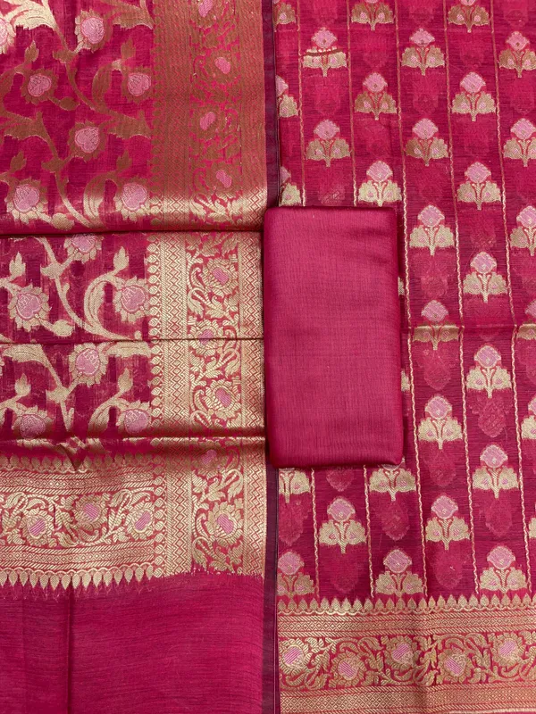 Magenta_Cotton_Silk_Banarasi_3_pcs_Suit_Set_725ASD_CS3