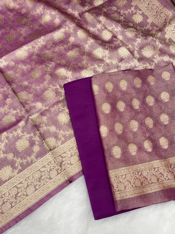 Puresilk_Handloom_Purple_Tissue_Silk_Banarasi_3_pcs_Suit_Set_RHN_TSU9