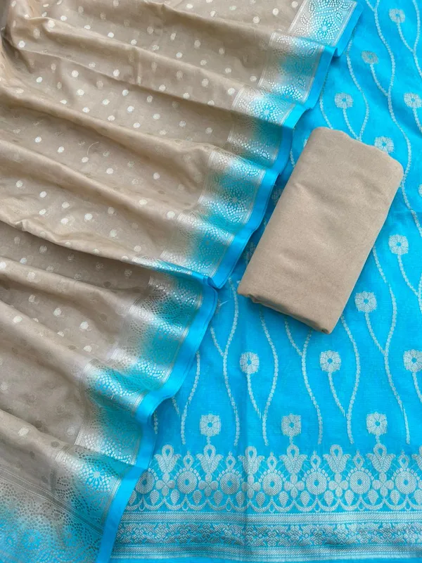 Sky_Blue_Chiffon_Georgette_Banarasi_Suit_with_Contrast_Border_Zari_Booti_Beige_Dupatta_1250DAN_CF5