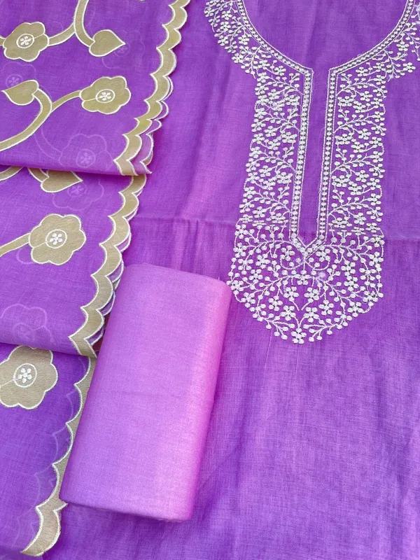 Purple_Pure_Mercerised_Cotton_Suit_with_Neck_Embroidery_and_Resham_Jaal_Dupatta_1350SKL_MCE4
