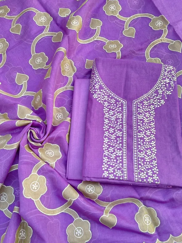 Purple_Pure_Mercerised_Cotton_Suit_with_Neck_Embroidery_and_Resham_Jaal_Dupatta_1350SKL_MCE4