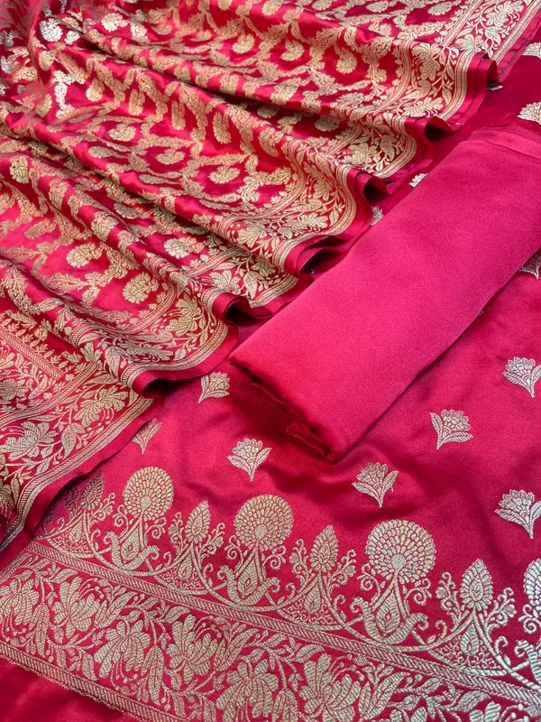 Dark_Pink_Premium_Handloom_Plain_Floral_Zari_Dyable_Booti_Banarasi_Suit_30AJ_MSR32