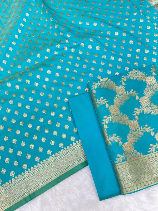 Sky_Blue_Handloom_Cotton_Silk_Banarasi_3_pcs_Suit_Set_RHN_8