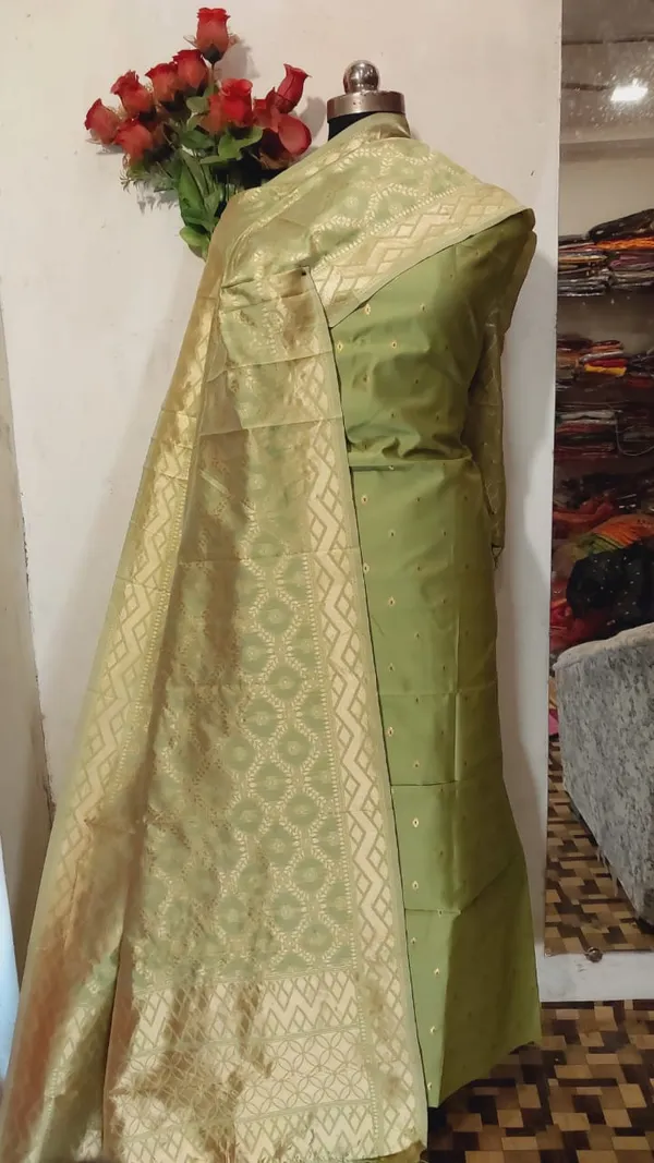 Green_Biba_Silk_Chunri_Booti_Banarasi_Suit_with_Zari_Checkered_Dupatta_625SKL_BBS16