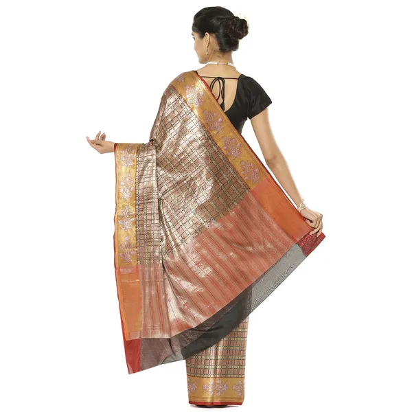 Brown_Kanchi_Silk_Banarasi_Sarees_For_Women_GEBE3