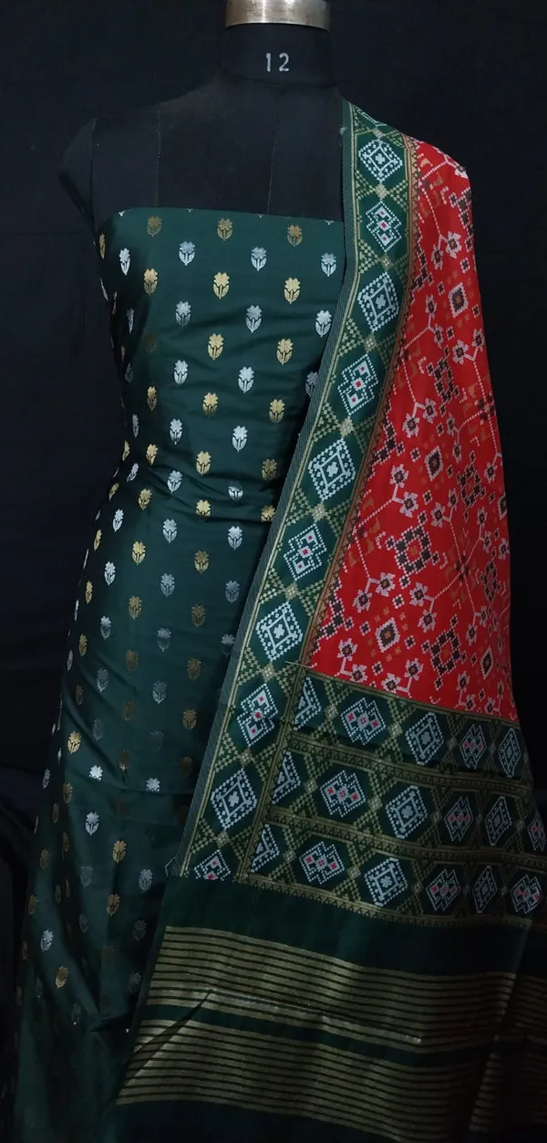 Dark_Green_Katan_Silk_Sona_Rupa_Floral_Booti_Banarasi_Suit_with_Patola_Dupatta_700SKL_KSP1