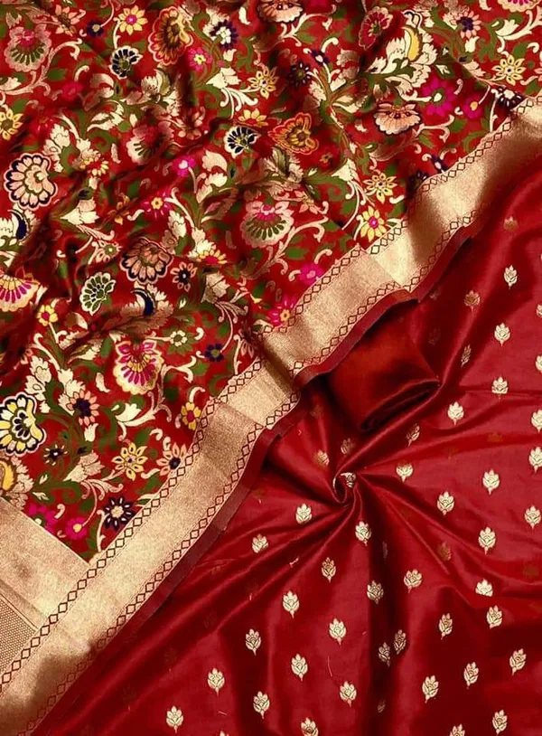 Red_Biba_Silk_Zari_Kimkhab_Mina_Jaal_Dupatta_Banarasi_Suit_Set_700SKL_KS25
