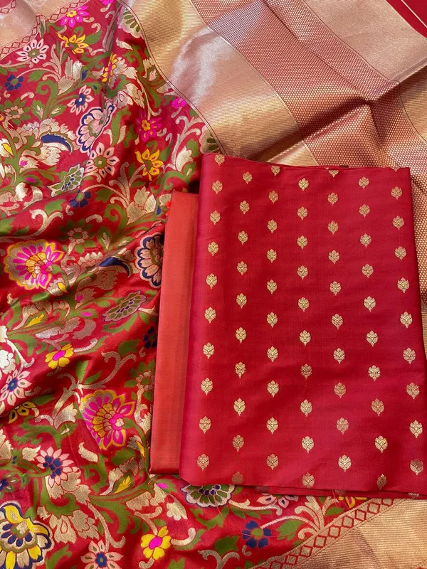 Red_Biba_Silk_Zari_Kimkhab_Mina_Jaal_Dupatta_Banarasi_Suit_Set_700SKL_KS25