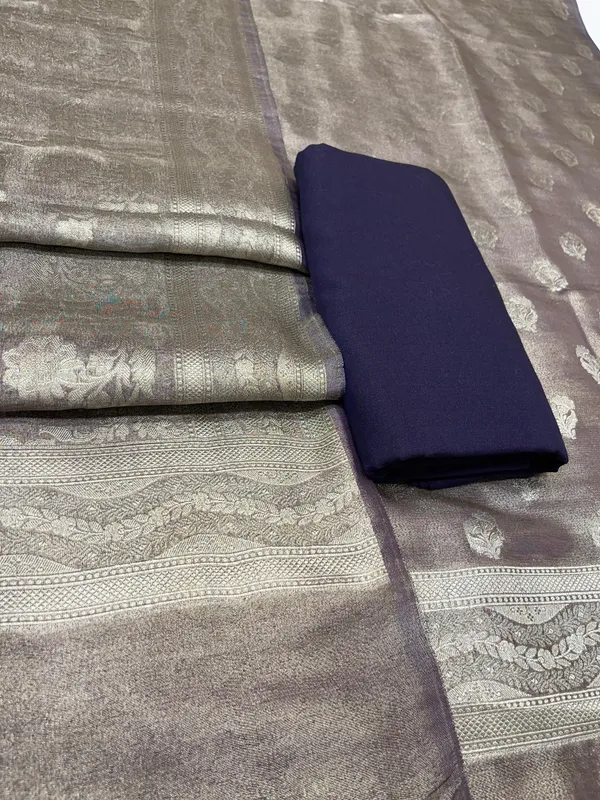 Puresilk_Handloom_Navy_Blue_Tissue_Silk_Banarasi_3_pcs_Suit_Set_RHN_TSU6