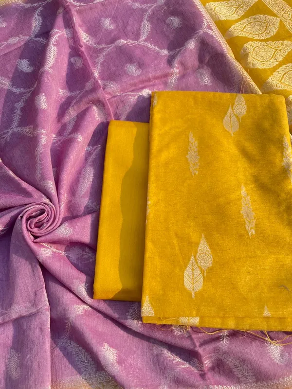 Elegant_Yellow_&_Purple_Linen_Dupion_Resham_Booti_Banarasi_Suit_with_Contrast_Jaal_Dupatta_1100SKL_LDB5