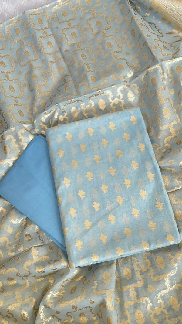 Light_Blue_Pure_Mercerise_Cotton_Lorex_weave_Floral_Zari_Booti_Banarasi_Suit_with_Zari_Jaal_Dupatta_1250DAN_LX3
