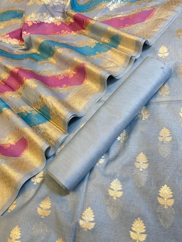 Light_Blue_Pure_Cotton_Lorex_weave_Zari_Booti_Banarasi_Suit_1300IM_PCL6