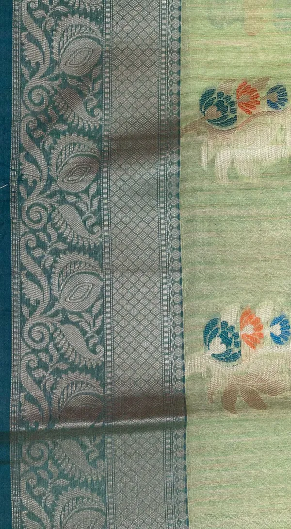 Green_Mulberry_Silk/Silk_Blend_Banarasi_Sarees_For_Women_GEMELBRSLK_38