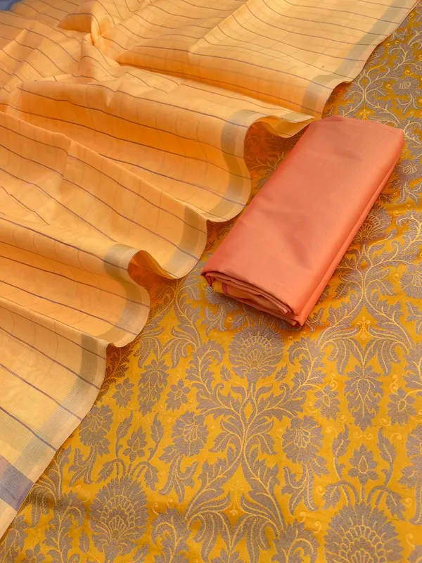 Yellow_Katan_Silk_Brocade_Kimkhab_Banarasi_Suit_850SKL_KB6