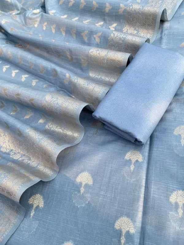 Light_Blue_Cotton_Linen_Floral_Zari_Booti_Banarasi_Suit_with_Patti_Booti_Dupatta_120DAN_CL9