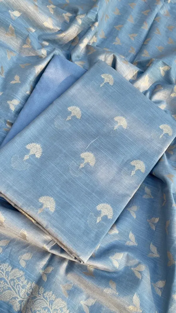 Light_Blue_Cotton_Linen_Floral_Zari_Booti_Banarasi_Suit_with_Patti_Booti_Dupatta_120DAN_CL9