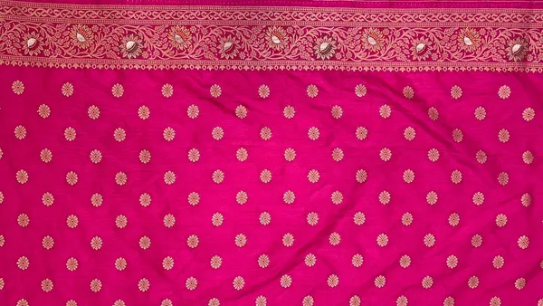 Humairah_Presents_Sky_Blue_Dupion_Silk_Floral_Mina_Zari_Jaal_with_Contrast_Magenta_Paithani_Mina_Zari_Pallu_Zari_Border_and_Magenta_Blouse