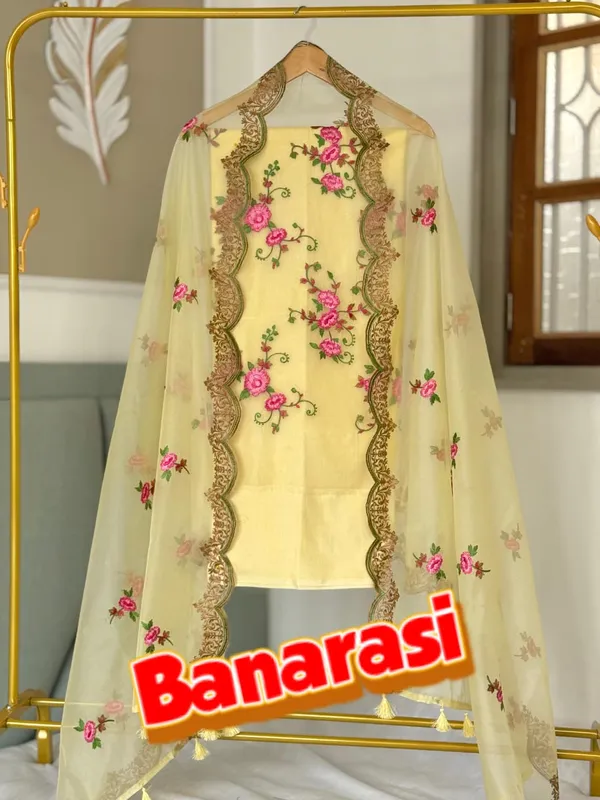 Yellow_Organza_Silk_Dyable_Banarasi_Suit_with_Cutwork_Embroidery_Dupatta_1350SKL_OD3